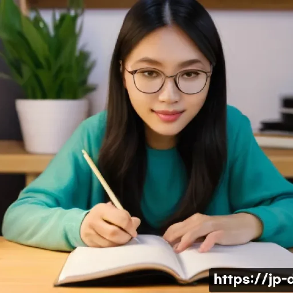 유통관리사 시험 준비 중 건강관리 - **Prompt:** A young, diligent East Asian student, female, in her early twenties, is deeply focused o...